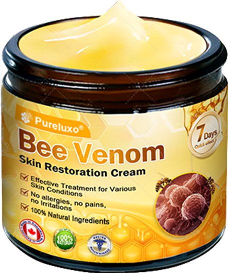 Made and Shipped from CAN ✨ Pureluxo® Bee Venom Skin Restoration Cream ⏰ LAST DAY 80% OFF