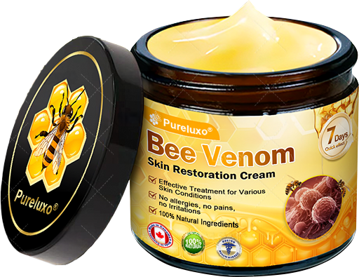 Made and Shipped from CAN ✨ Pureluxo® Bee Venom Skin Restoration Cream ⏰ LAST DAY 80% OFF