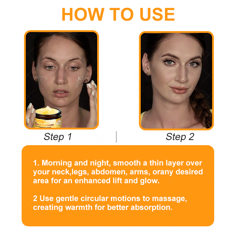 Made and Shipped from CAN ✨ Pureluxo® Bee Venom Skin Restoration Cream ⏰ LAST DAY 80% OFF