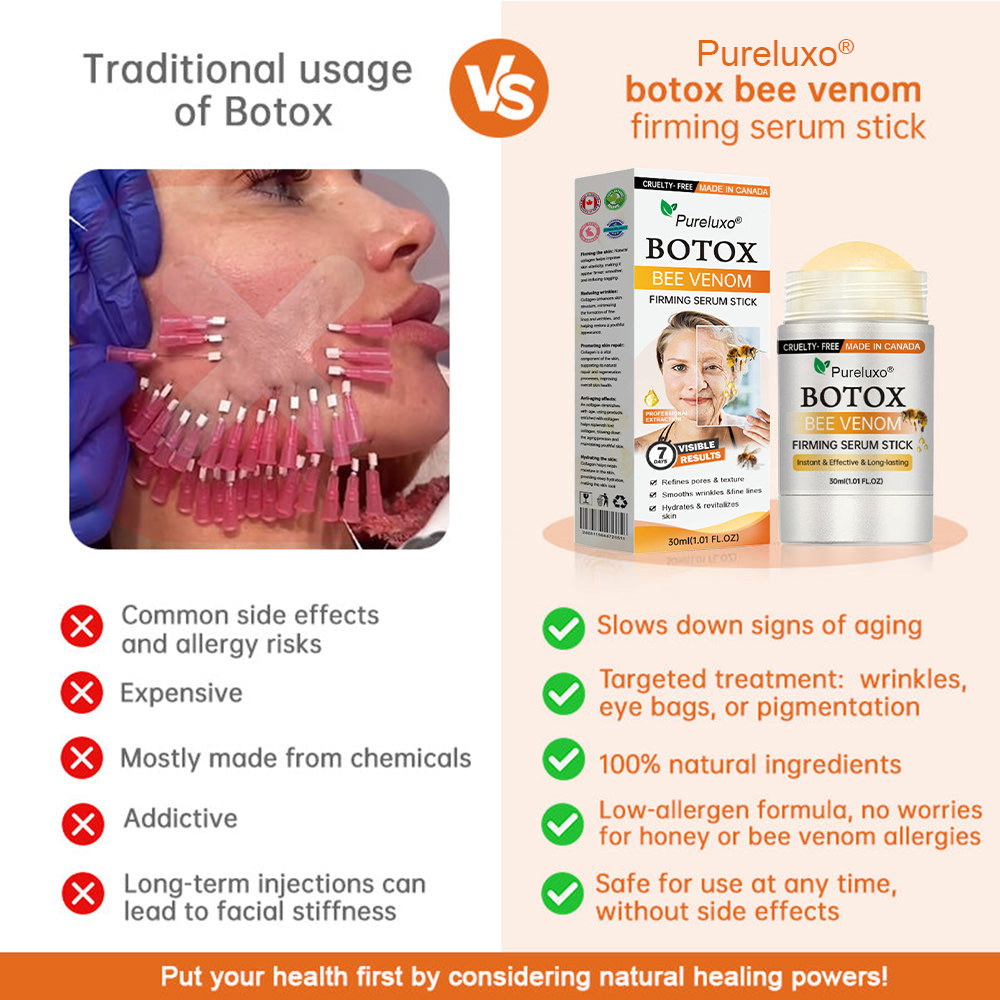 Made and Shipped from CAN✨Pureluxo® Botox Bee Venom Firming Serum Stick(🔥LAST DAY 70% OFF)