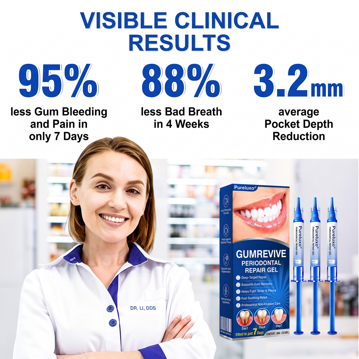 🇨🇦Pureluxo® 🦷GumRevive periodontal repair gel🌿