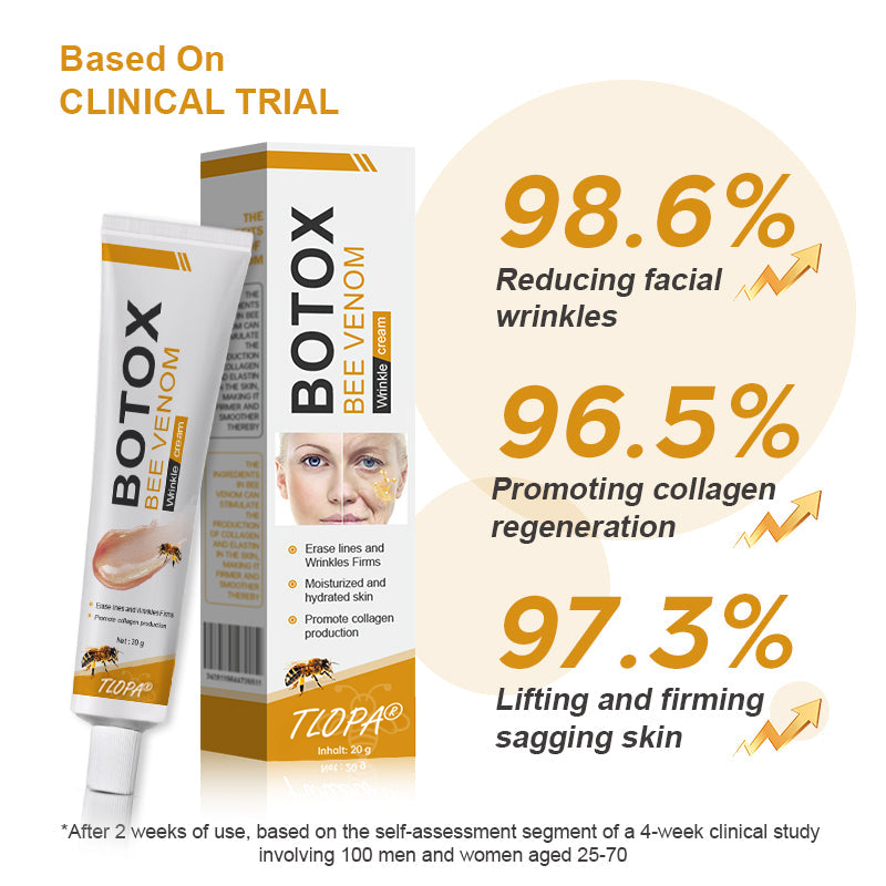 (Made and Shipped from CAN) 🧑‍⚕️TLOPA® Botox Bee Venom Wrinkle Removal Cream- LAST DAY 70% OFF🔥